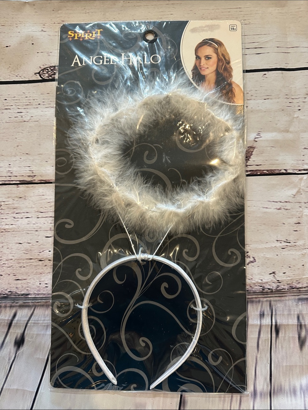 Spirit White Feather Angel Halo Headband